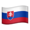 Slovakia emoji on Apple
